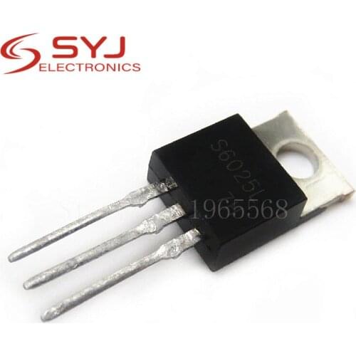 5pcs/lot S6025L S6025 TO-220 25A 600V In Stock
