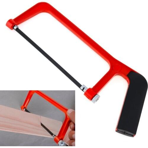 6 Inch (255mm) Adjustable Hacksaw DIY Small Hand Saw, Hand Saw, Woodworking Saw, Saw Blade Can Cut Wood and Metal