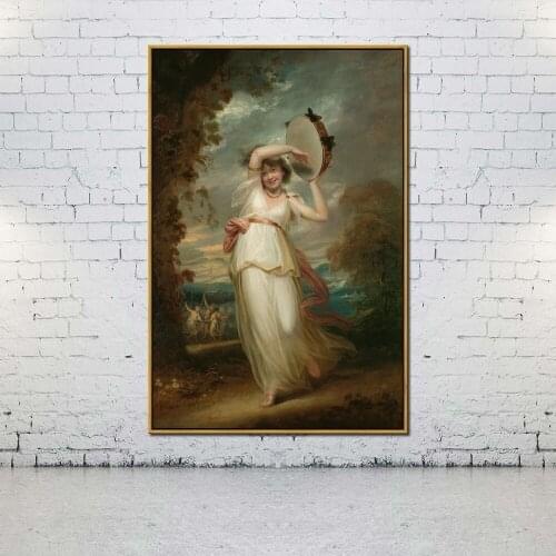 Artcozy Oil Canvas Painting Girls in Western classical oil paintings For Home Decoration Wall Art