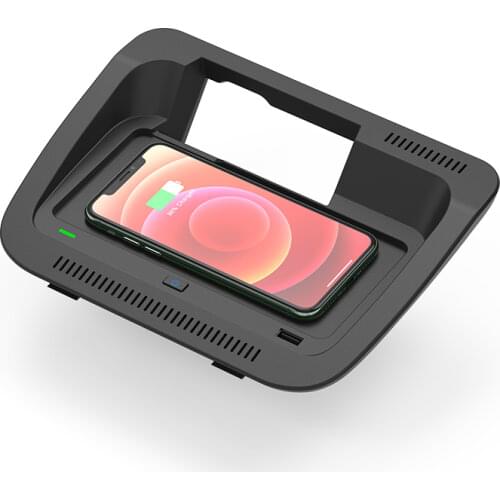 Auto Car For Toyota Rav4 10W Fast Charging Plate Car Cellphone Wireless Charger Pad Accessories 2019-2021