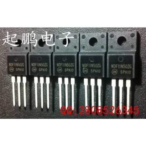 Free Delivery. 11 a500v NDF11N50ZG field effect quality first