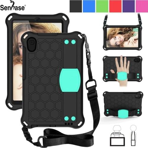 For Huawei MatePad T8 2020 8.0 inch Case EVA Kids Safe Foam Shockproof Shoulder Hand Strap Stand Tablet Cover