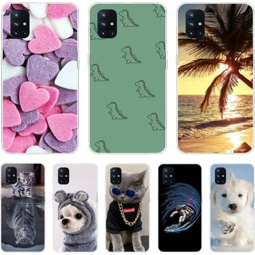 For OnePlus Nord N10 Case Phone Cover Silicone Soft Cases for One Plus Nord N200 5G / N 10 CE 5G Case Black TPU Coque 1 + Capa