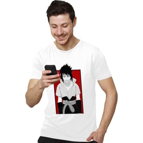 Kawaii Anime Manga T Shirt Men Short Sleeved Simwill T-shirt Graphic Tee 100% Cotton Oversized Tshirt Gift