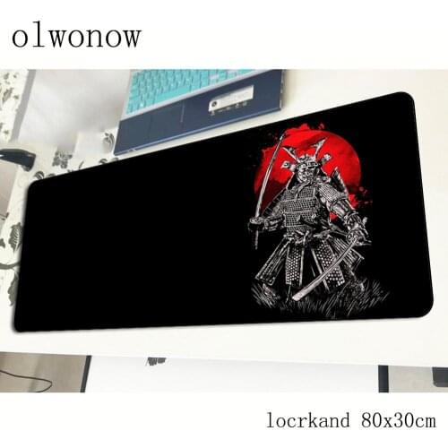 Samurai padmouse 700x400x3mm gaming mousepad game High quality mouse pad gamer computer desk 3d mat notbook mousemat pc