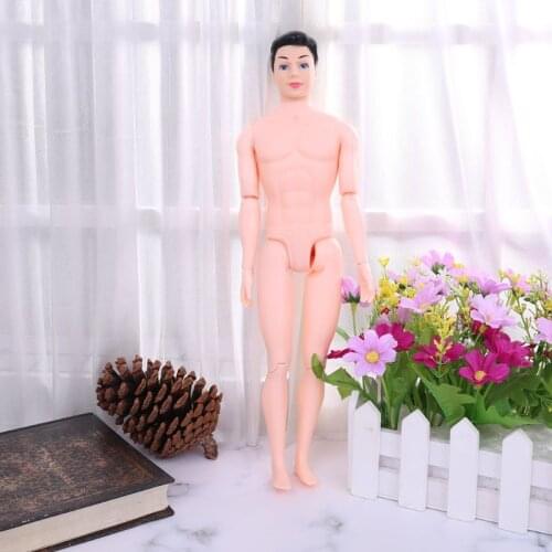 C5AA 30cm 12 Moveable Jointed Doll Body for Ken Boy Male Man Boyfriend Prince Nude Naked Dolls DIY Toys