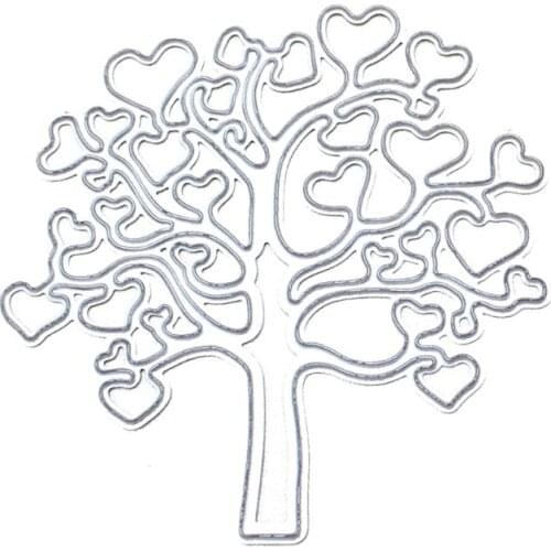 Love Tree DIY Handicrafts Cutting Dies Metal Cutting Stencils for Scrapbooking Album Stamp Paper Card Embossing Hand-made Paper
