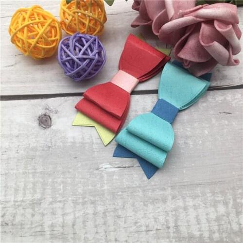 3D Bow-knot Metal Cutting Dies Stencils for DIY Scrapbooking / photo album Decorative Embossing DIY Paper Cards 142*98mm