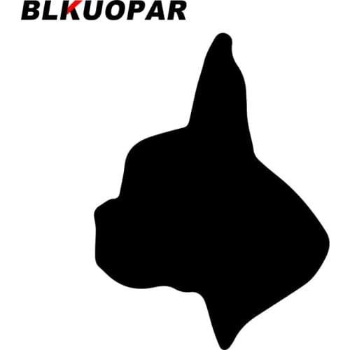 BLKUOPAR for French Bulldog Car Stickers Anime Decals Fine Vehicle Luggage Windows Creative Sunscreen Decor Vinyl Car Wrap