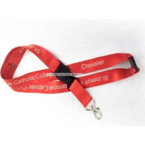 Custom Cheap 20MM Width Full Printing Dye Sublimation Lanyards Personal Company Promotion Gift Detachable Safe Lanyards