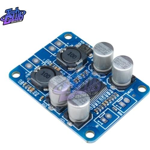 TPA3118 DC 8-24V PBTL 60W Mono Digital Audio Amplifier Board AMP Module Chip 1X60W 4-8 Ohms Replace TPA3110 for Arduino