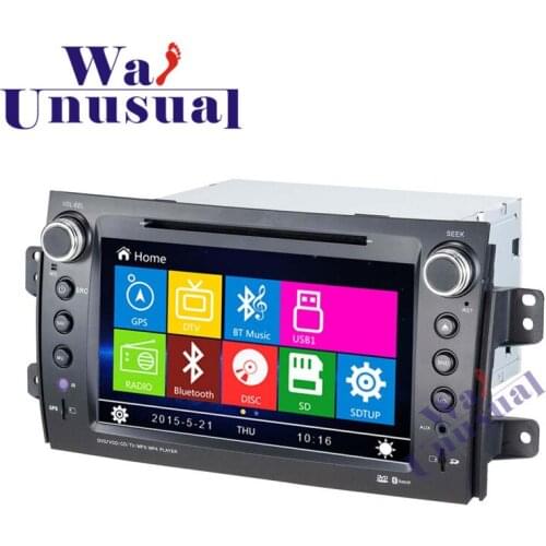 WANUSUAL 8" Professional Wince Car Entertainment System GPS Navigation For Suzuki SX4 2013 2014 2015 2016 2017 with 8GB Free Map