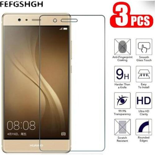 3Pcs/lot 2.5D Tempered Glass For Huawei P9 LITE 2016 Screen Protector Glass huawei P9LITE VNS-L21 L31 L23 Protective Film Glass