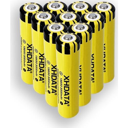 1*Rechargeable Battery AA INR18650 3.7V 3000mah Rechargeable Battery for XHDATA D-808 TECSUN 880 H501 Radios