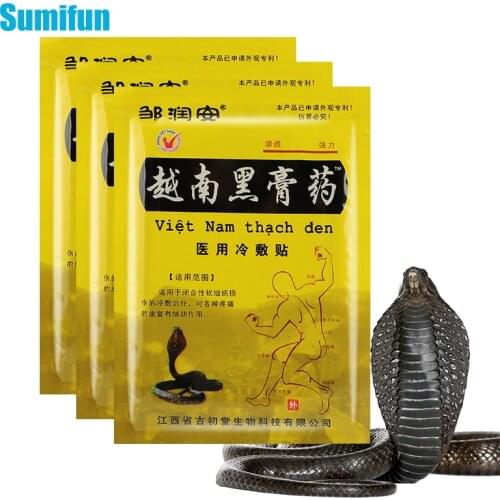 24pcs Snake Extract Arthritis Patch Pain Relief Plaster Lumbar Spine Joint Neck Knee Back Muscle Pain Relieving Medical Patches