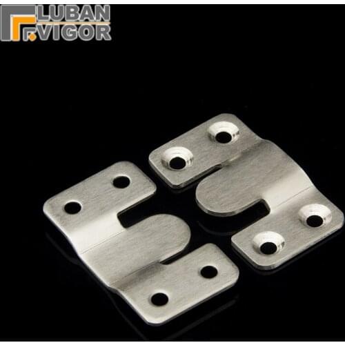 53 x 30mm,Stainless steel frame hooks, Furniture connector, concealed hanging code, mirror buckle, pendant accessories