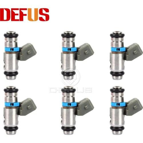 6X OE IWP006 198499 Fuel Injector For CITROEN SAXO FIAT BARCHETTA BRAVA MAREA PUNTO STILO PEUG IWP006 198499 60657179 9627771580