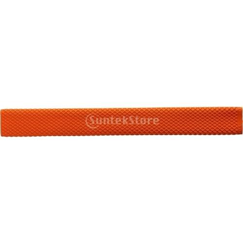 American Pool Cue Handle Grip Non Slip Textured Heat Shrink Tubing Sleeve Orange