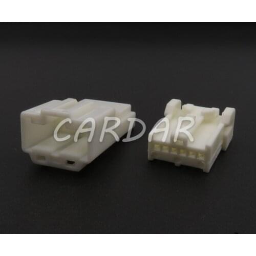 1 Set 6 Pin Auto Rear View Camera Wire Car Socket Connector For Nissan