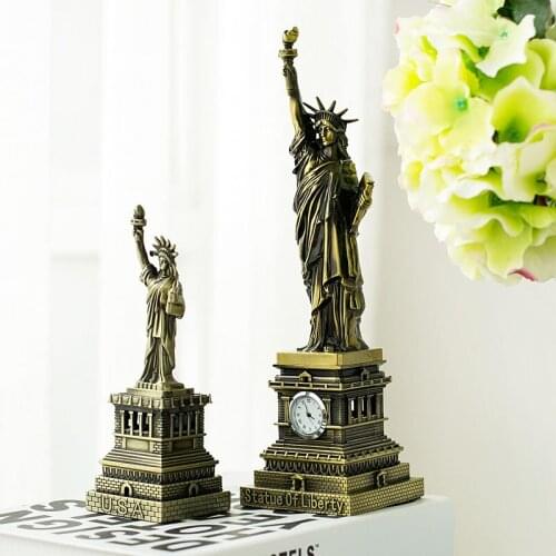 Large USA retro Statue of Liberty model tourist souvenir ornaments photography props decorations dies wedding