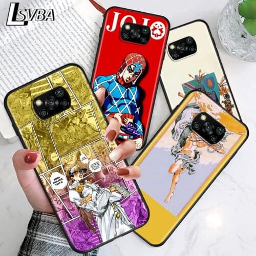 JoJo Bizarre Adventure For Xiaomi POCO F1 M3 X2 X3 NFC F2 M2 Pro Mi Mix 3 Play A3 A2 A1 lite 6 CC9 CC9E Phone Case