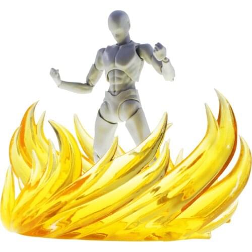 Flame Scene Model Fire Effect Decoration for Gundam Model Green Action & Toy Figures