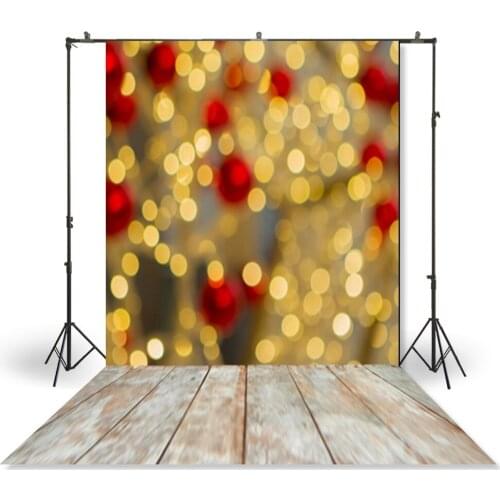 HUAYI Photography Backdrop Newborns Baby Child Photo Booth Background Christmas Sparkling Bokeh Studio Backdrop XT-4980