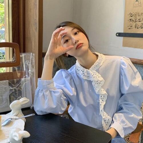 Giyu Women's Ruffle Shirts
