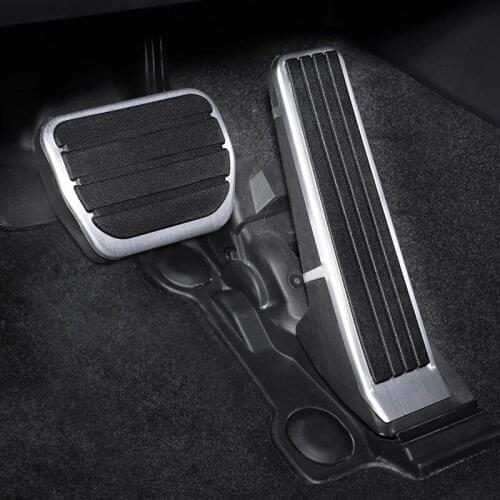 Car Accelerator Gas Pedal Cover Brake Foot Pedal Pads Fuel Brake Clutch Pedals for Mazda 3 CX30 CX-30 2020 2021 Car Accessories