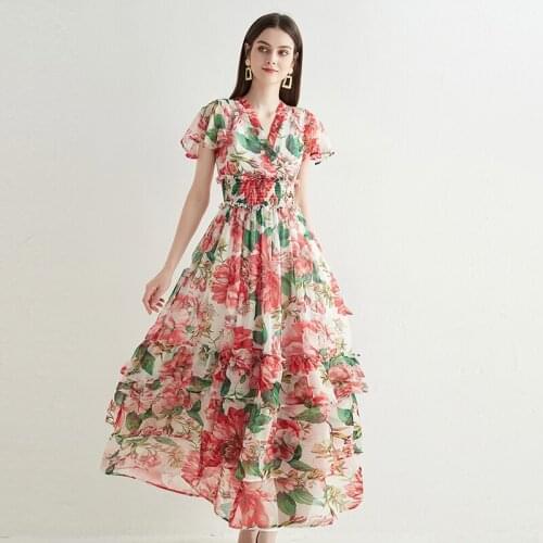 Menahem Flared Summer Dresses