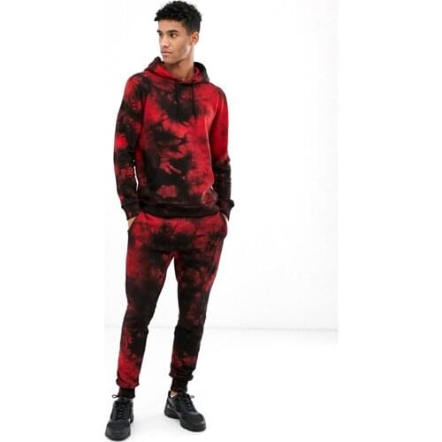 Mens Hoodies Sets 3D Digital Printed Floral Casual Sports Suit Mens Hooded Running Jacket Gym Training Fitness Sportswear 3XL