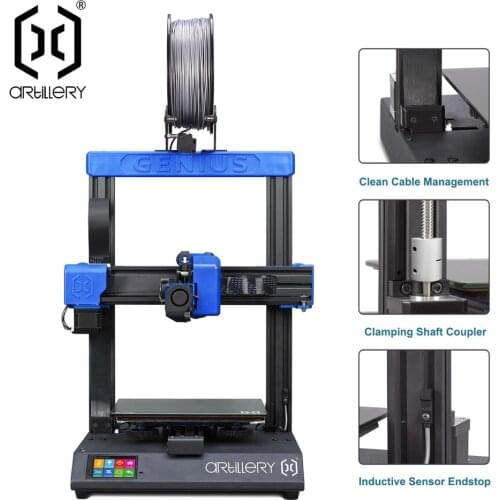 2020 Artillery 3D Printer GENIUS High Precision Desktop level Dual Z axis TFT Touch Screen