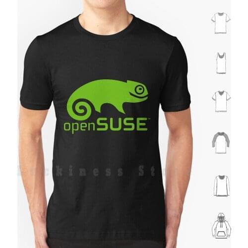 Opensuse Linux T Shirt Cotton Men Women Diy Print Opensuse Linux Fedora Linux Debian Redhat Ubuntu Open Suse Opensuse Unix Mint