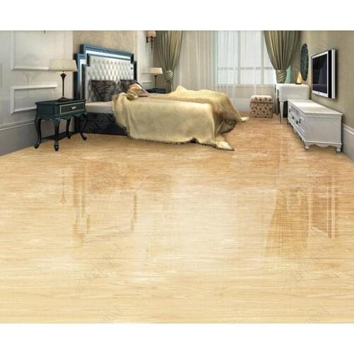 Customize 3D Flooring Self-adhesive For The Kitchen Imitation wood grain PVC Vinyl flooring Wallpaper Adhesive 3D flooring