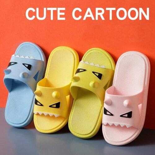 2021 New Summer Boys Girls Slide Sandals Kids Slippers Home Children Outdoor Beach Pool Baby Sandal Soft Anti-slip Bath Slippers