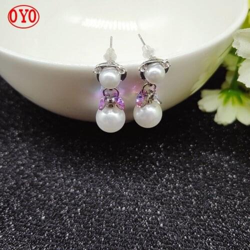 S925 Silver Needle New Korean Style Pearl Stud