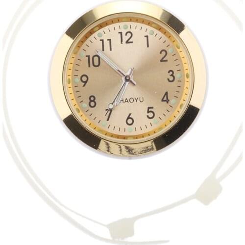 Universal Motorcycle Bike Handlebar Dial Mount Clock Watch Waterproof Plastic Base Glass Lens