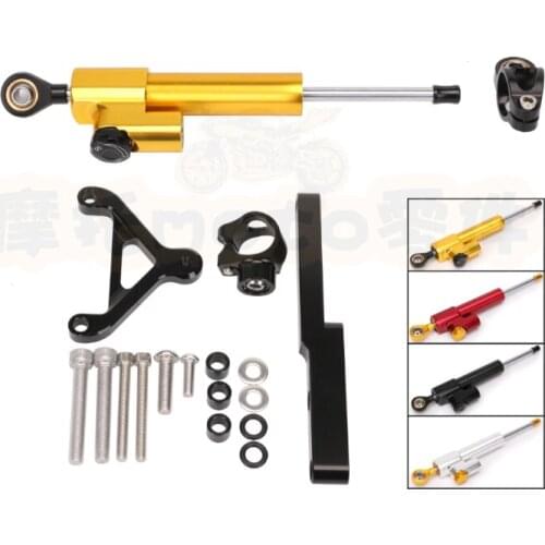 Motorcycle Universal Stabilizer Damper Complete Steering Mounting Bracket For HONDA CB1000R 2008-2016 09 10 11 12 2013 2014 2015