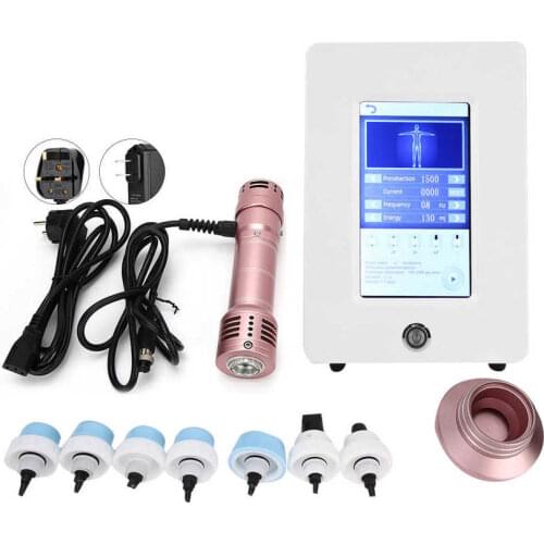 Vibration Massage Relax Pain Relief ED Shock Waves Treatments Machine Shockwave Physiotherapy Instrument Fascia Gun