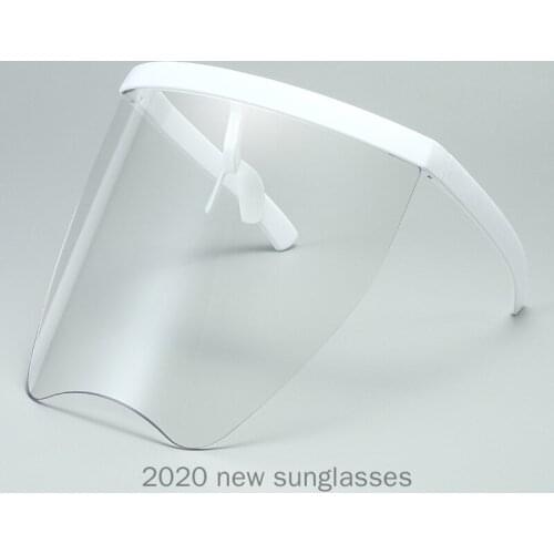 Vintage Super Big One Piece Pink White Shiled Square Sunglasses For Children Luxury Brand Oversized Sun Glasses Female Black NX