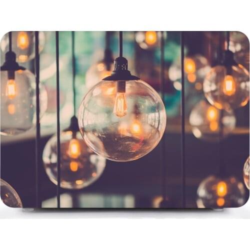 Printing Laptop Case Hard Case Cover Shell + Silicone Keyboard Covers For Apple Macbook New White 13" A1342 MC516 MC207