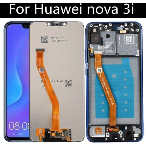 6.30" LCD For Huawei P Smart+ ( P Smart Plus ) 2018 INE-LX1r INE-LX2 INE-LX2 NOva 3i LCD Display Touch Screen Digitizer Assembly