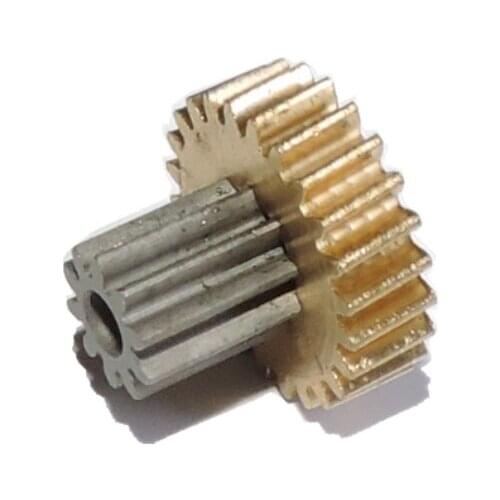 1PC M0.5*24+10T Reducer Motor Gear Reducer Gear Metal Hobbing