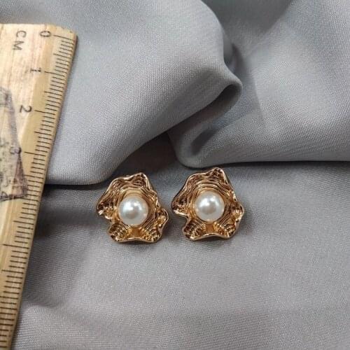 2020 Aros Pendientes Mujer Moda States With Qingdao Jewelry Earring Joker Net Small People Contracted 925 Earrings Female D44