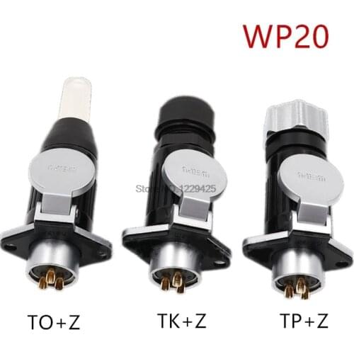 WP20 Aviation Plug and Socket Connector Male and Female Circular Aviation Plug Connector