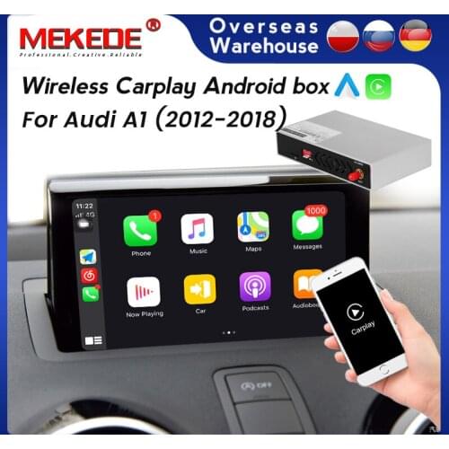 For Audi A1 Q3 MMI Wireless CarPlay Decoder Support Auto Multimedia Navigation Reverse Camera 2011 2012 2014 2015 2016 2017 2018