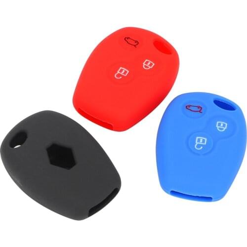 Car Key Shell Key Bag Case 3 Buttons Car Key Protector Remote Car Key Cover For Renault Auto Accessories Replacement