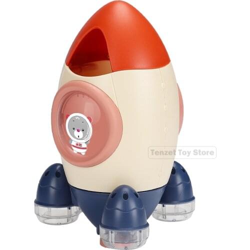 Bath Toys, Rocket Fountain, Rotating Water Sprayer, Beach Toy, Summer Bath Game, Kids Water Toy, Gift
