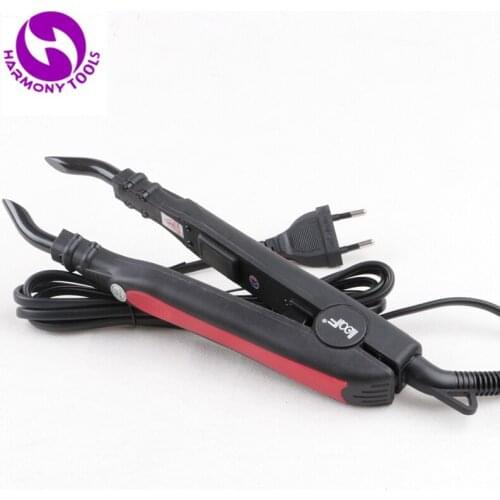 1 piece Red&Black Professional Salon Keratin Pre-bonded Hair Extension Tools Euro Plug Adjustable Temperature Hair Connector
