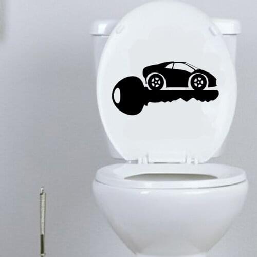 Housekeeper Lock Bathroom Vinyl Wall Decal Toilet Sticker Home Decor 6WS0320